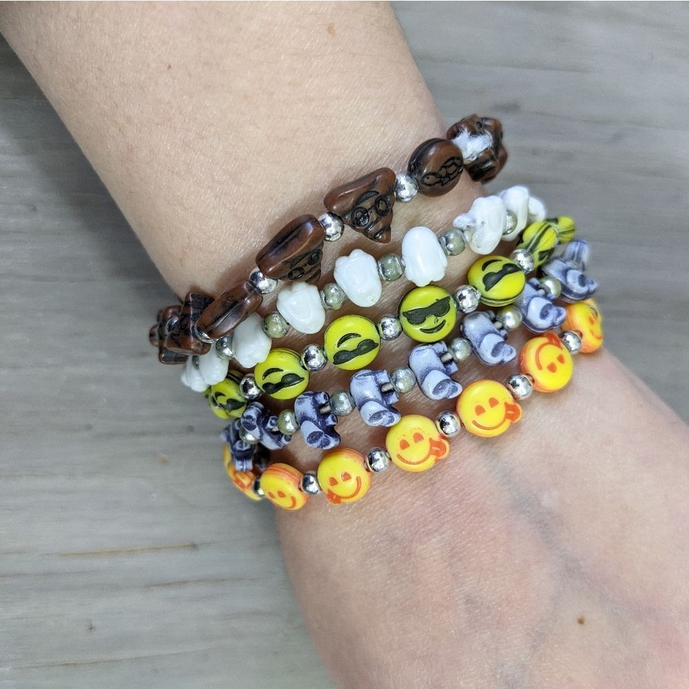 Set of rave bracelets - Picture 2 of 2